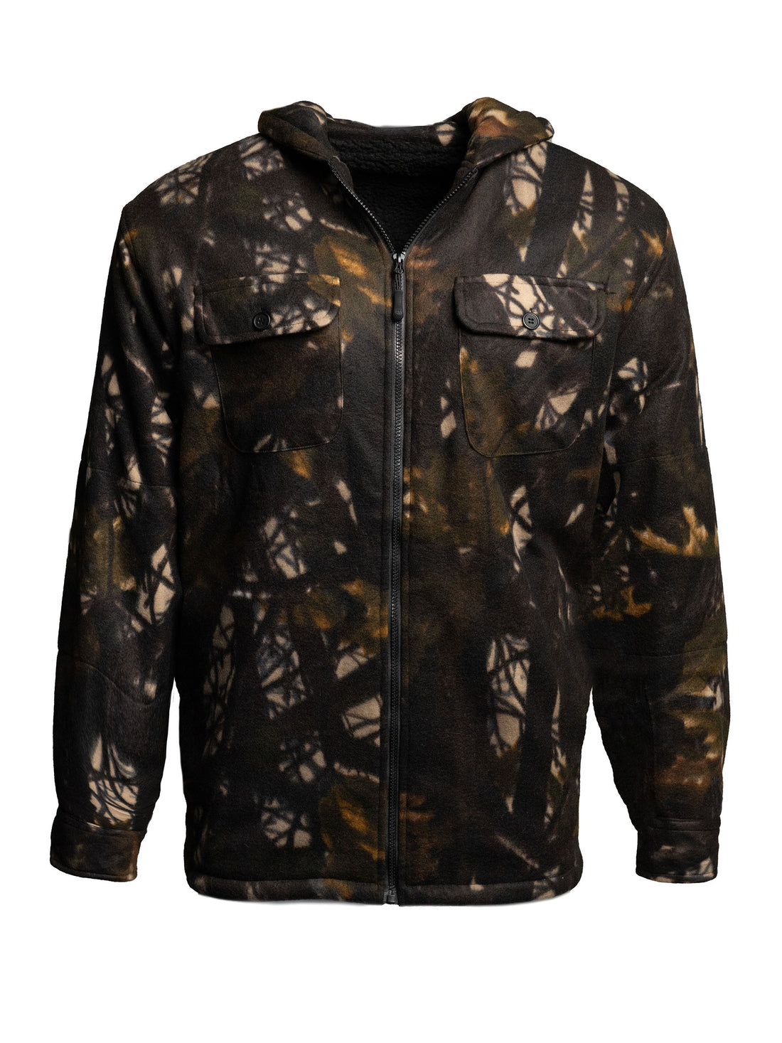 WF Forest Camo Fleece Jacket
