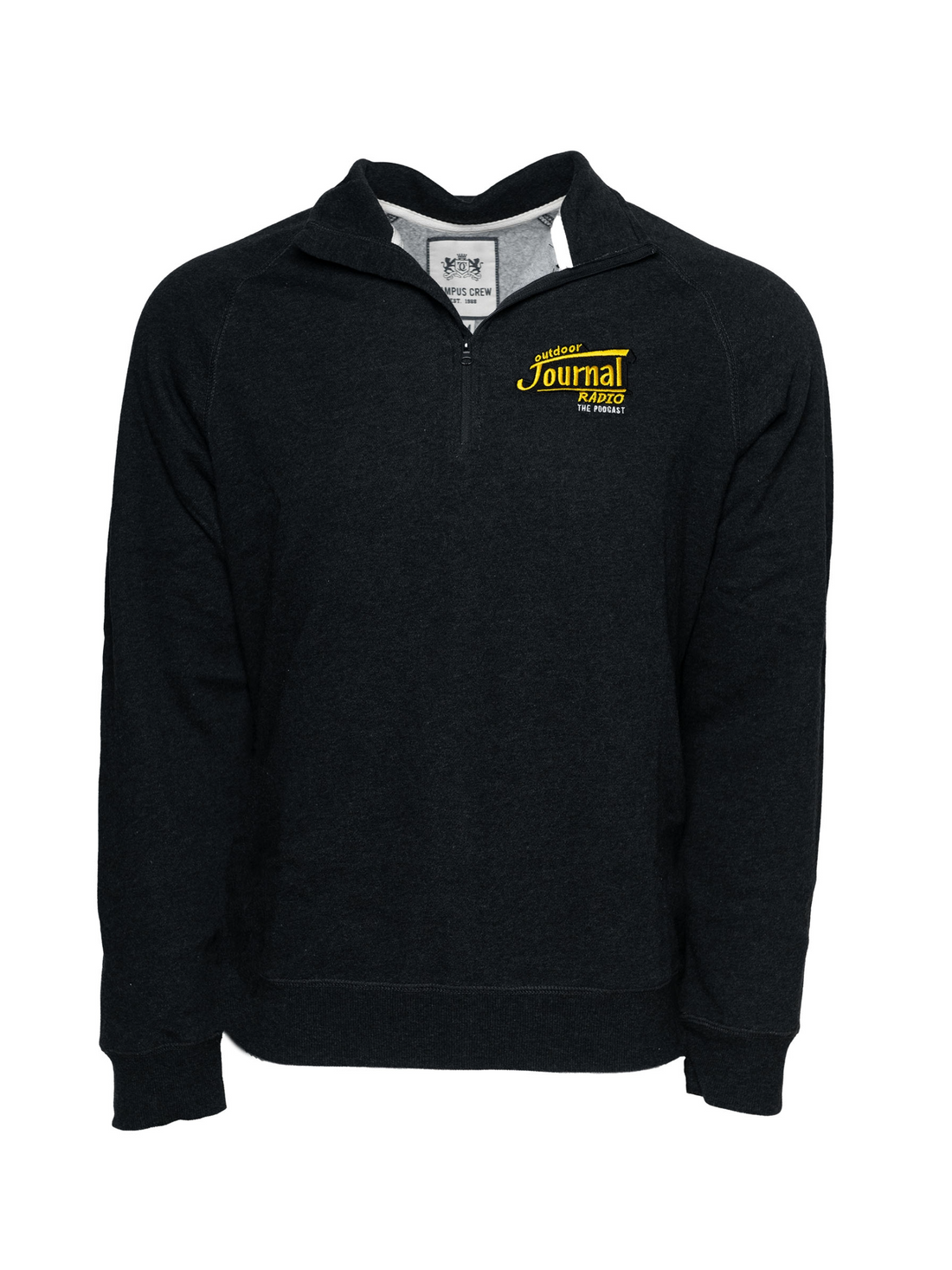 ODJ Embroidered 1/4 Zip Mock Neck Pullover