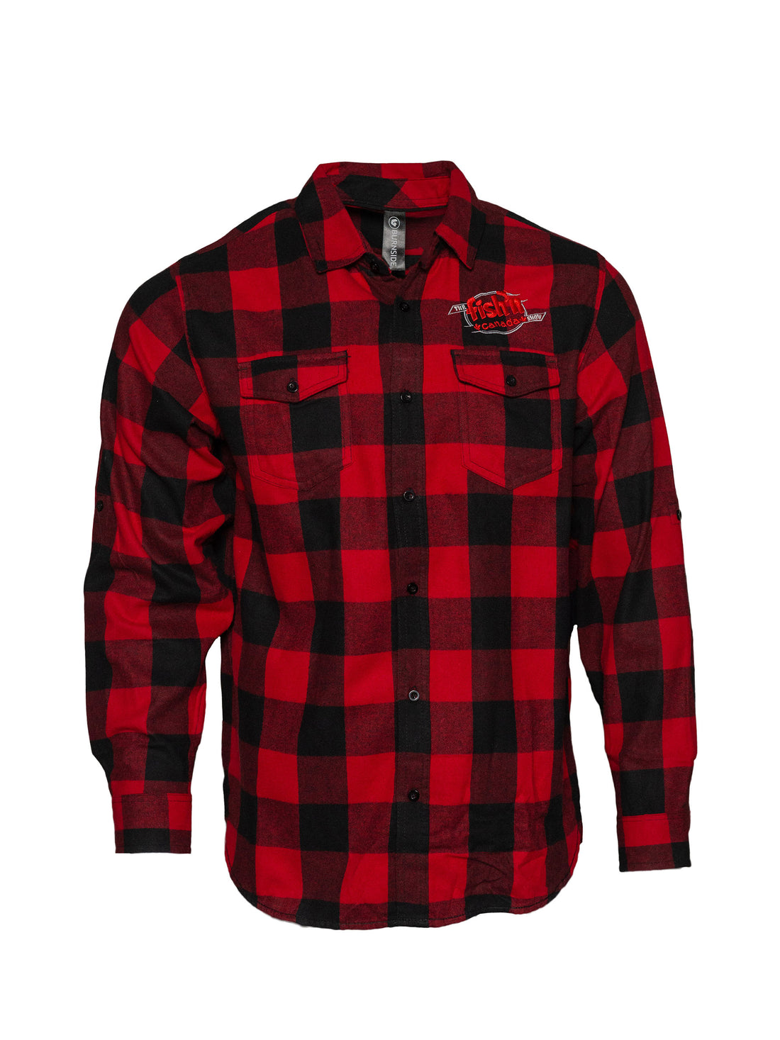 FNC Embroidered Flannel Shirt