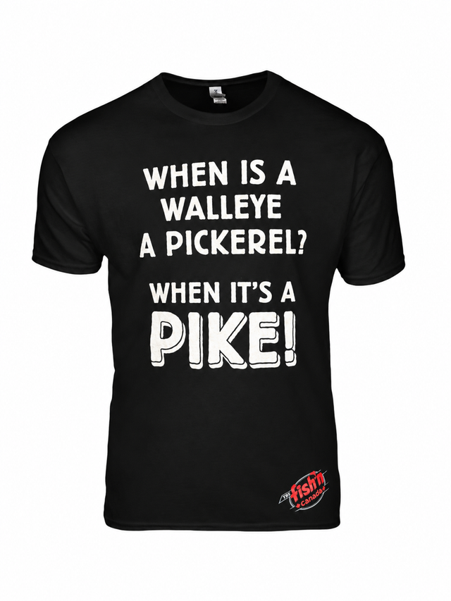 FNC Pickerel T Shirt – Black