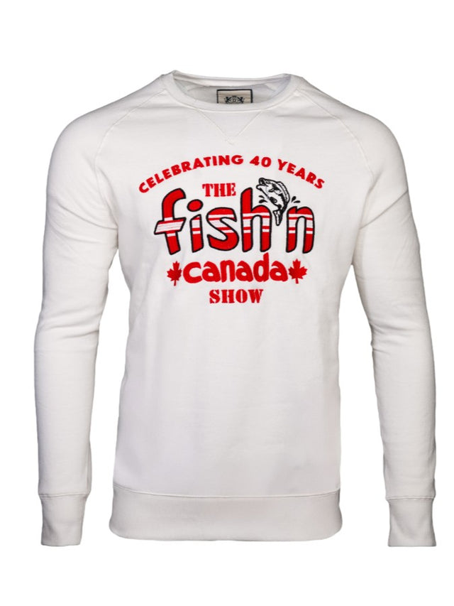 FNC Embroidered 40th Anniversary Crewneck