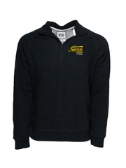 ODJ Embroidered 1/4 Zip Mock Neck Pullover