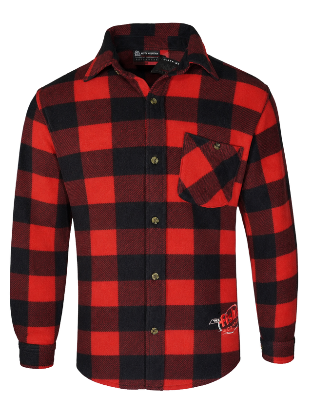 FNC Embroidered Doeskin Fleece Shirt
