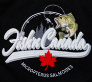 FNC Embroidered LARGEMOUTH BASS Hoodie