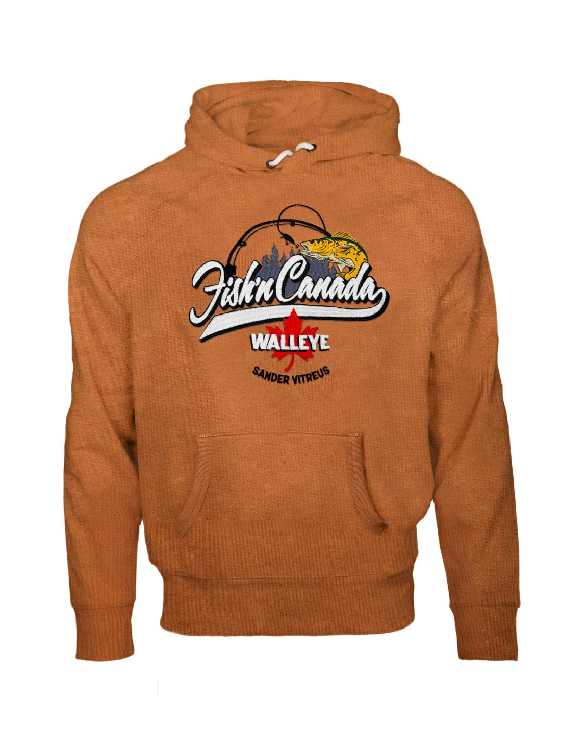 FNC Embroidered WALLEYE Hoodie